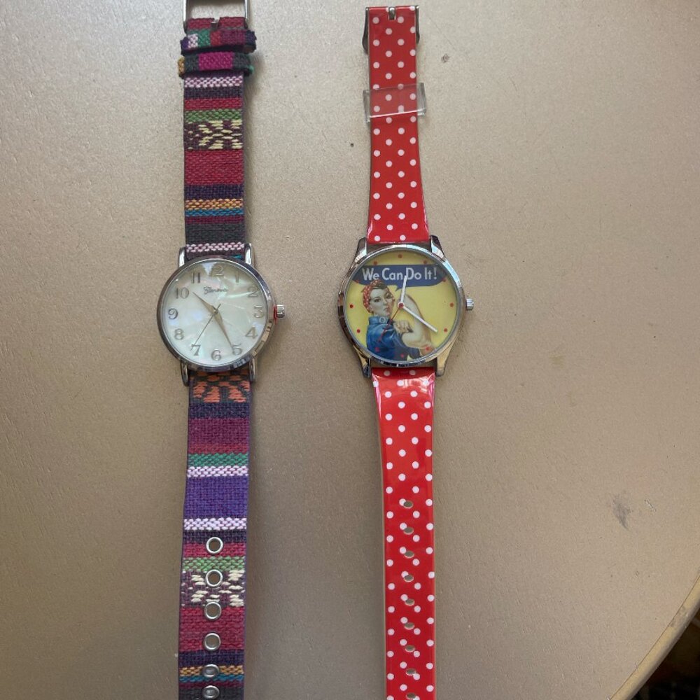 2 unique watches